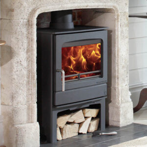 Woodwarm Fireview 7 Traditional Log Store