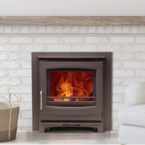 Woodwarm Fireview Inset Contemporary - The Fireside West Linton