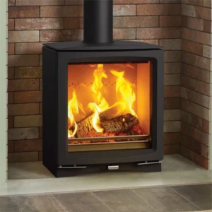 Stovax Vogue Medium wood burning and multi-fuel stove - The Fireside - West Linton